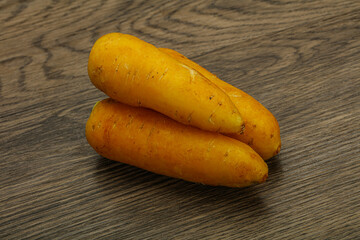 Natural food - Raw Yellow carrot