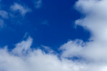 Fototapeta premium blue sky with clouds