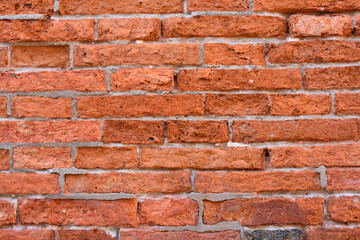 old red brick wall background texture ancient