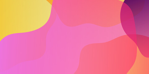 Fototapeta na wymiar Abstract orange pink yellow red liquid background. Modern fresh simple orange abstract background
