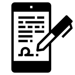 DIGITAL SIGNATURE ICON 