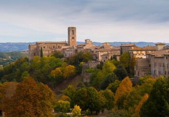 Fototapeta na wymiar Italia,Toscana, Siena, il paese di Colle val d'Elsa.