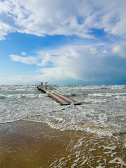 storm on the black sea