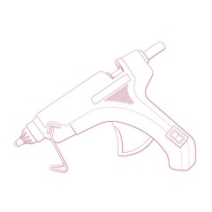 Hot glue gun for crafts projects