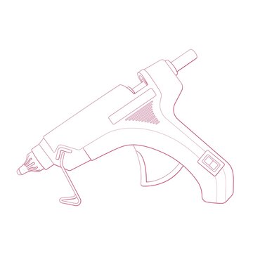 Hot glue gun for crafts projects
