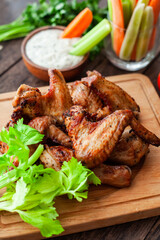 grilled chicken with vegetables