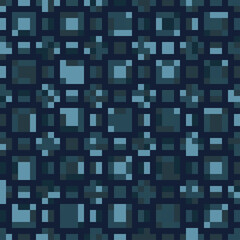 Abstract geometric pattern of squares. Seamless mosaic and tile. Vector illustration