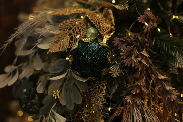 beautiful christmas toy decor christmas tree home decoration