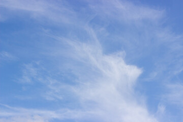 blue sky with clouds
