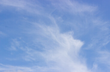 blue sky with clouds