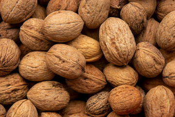 Walnuts background