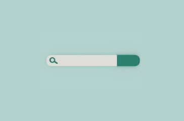 3d render search bar