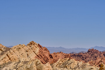 Mountains in the Nevada desert