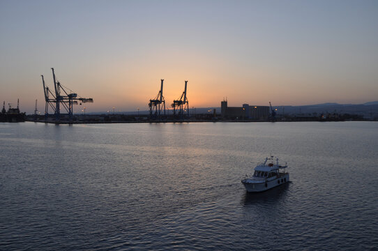 The beautiful new port Limassol in Cyprus
