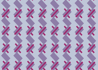 Vector seamless pattern, abstract texture background, repeating tiles, three colors