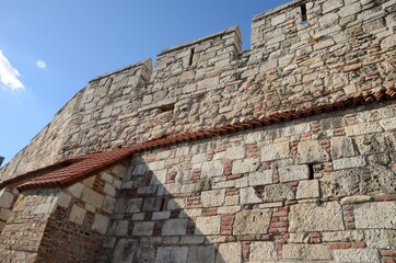 Fototapeta na wymiar Budapest medieval wall