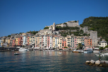 Cinque Terre from the harbor