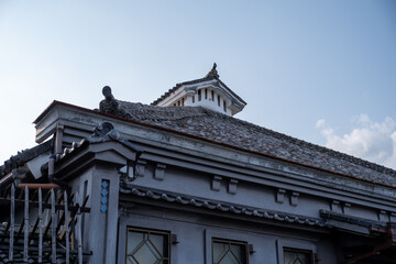 Fototapeta na wymiar 日田豆田町の古い建築