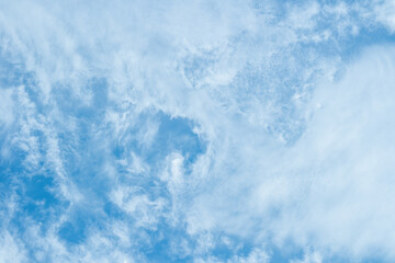 Сloudy sky with air swirls.