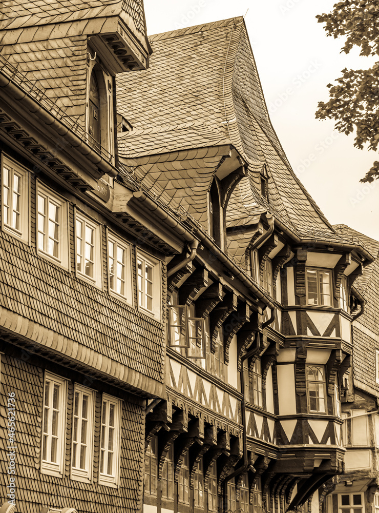 Wall mural old town of Goslar