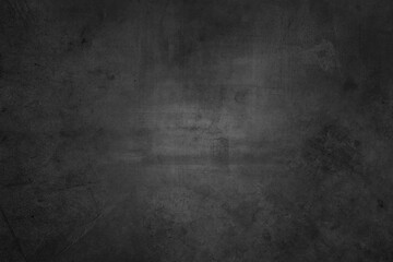 Black or grey textured grunge concrete wall background