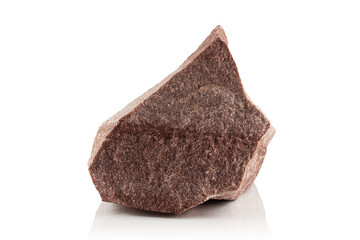 Stone, a fragment of crimson quartzite