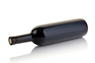 A bottle of red wine