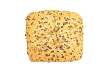 The fresh cube roll with many seeds