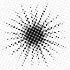 Halftone texture with dots. Vector. Modern background.