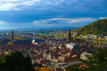 Fototapeta premium Heidelberg Stadtansicht