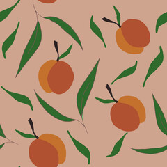seamless pattern with pears