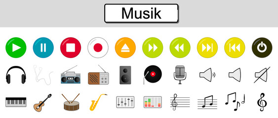 Musik - Icons