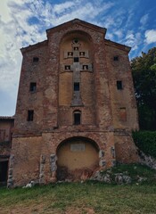 Obraz premium Contemporary image of hermitage of Villa Cetinale, Siena, Tuscany, Italy.