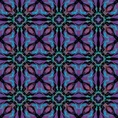 Seamless abstract multicolored surface pattern for textile design, home decoration, wallpapers and digital backgrounds.