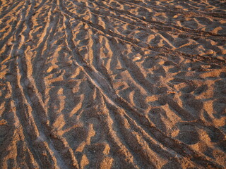 texture of sand