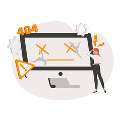 Product quality abstract concept vector illustration. High quality sign, defective product, DIY repair, ISO certification, broken equipment, repair manual, video tutorial abstract metaphor.