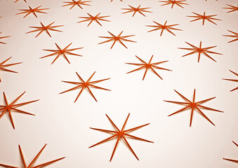 Abstract geometric background. 3D rendering.