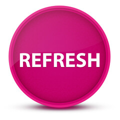 Refresh luxurious glossy pink round button abstract