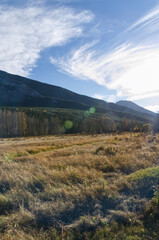 Autumn Fields in the Mountains