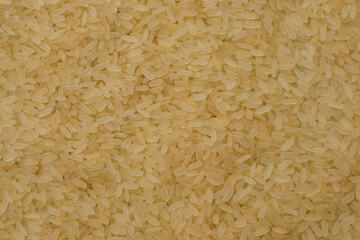 Raw rice. Background of rice texture. Healthy and sports nutrition.