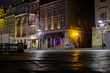 Fototapeta na wymiar The Old Market in Poznan