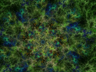 Imaginatory fractal abstract background Image