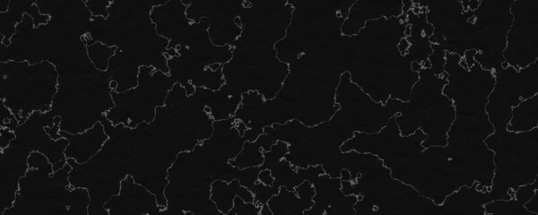 black marble with black cracks, marble floor, marble wall