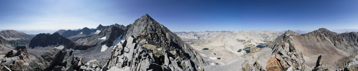 Fototapeta na wymiar Panorama From Aperture Peak