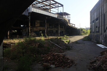 old abandoned factory