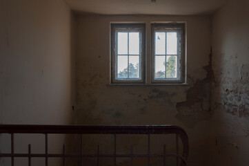 Abandoned villa of Leon Allart in Łódź, Poland