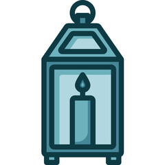 lantern Two Tone icon