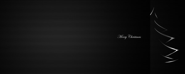 Abstract gradient merry christmas background