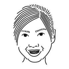 portrait of a child with headphones