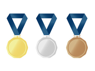 金銀銅メダルのセット